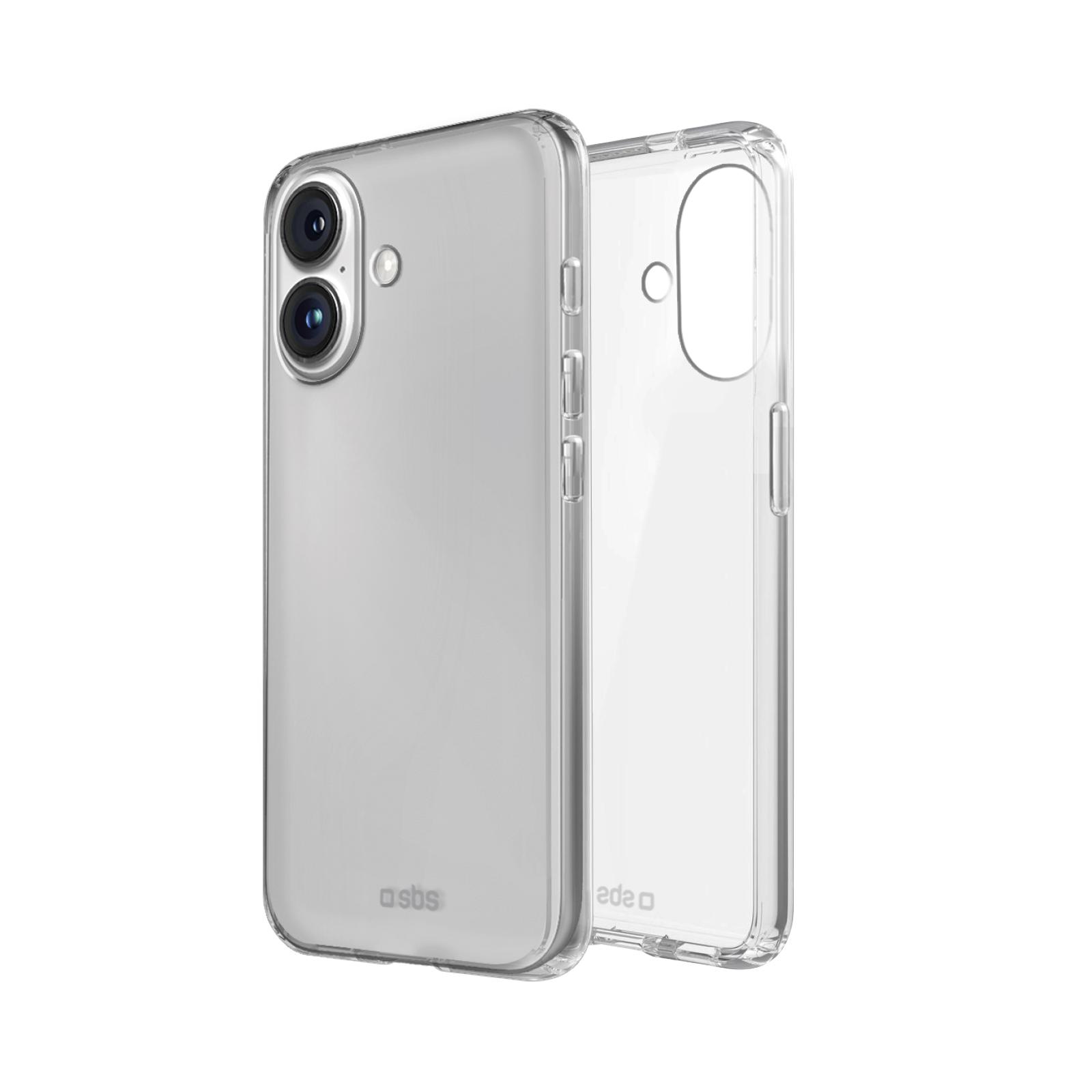 Калъф SBS 82519, Skinny, за iPhone 16, прозрачен