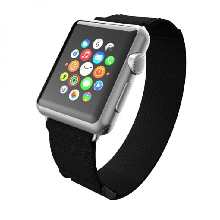 Класическа каишка за Apple Watch 42мм - Incipio Stitch Jacquard Watch Band (черен) | JAR Computers Класическа каишка за Apple Watch 42мм - Incipio Stitch Jacquard Watch Band (черен)