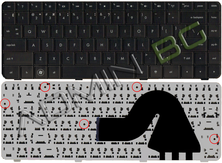 Клавиатура за лаптоп HP G42 G42-100 CQ42-100 | JAR Computers Клавиатура за лаптоп HP G42 G42-100 CQ42-100