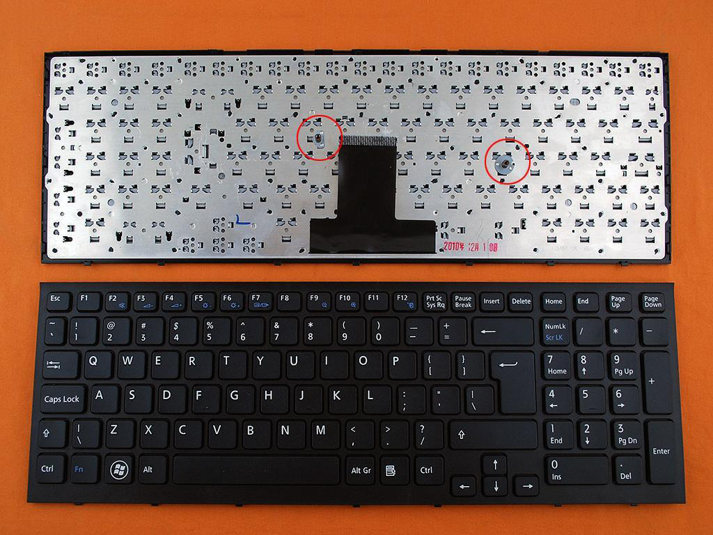 Клавиатура за лаптоп Sony Vaio VPC-EB VPC EB Black Frame Black | JAR Computers Клавиатура за лаптоп Sony Vaio VPC-EB VPC EB Black Frame Black