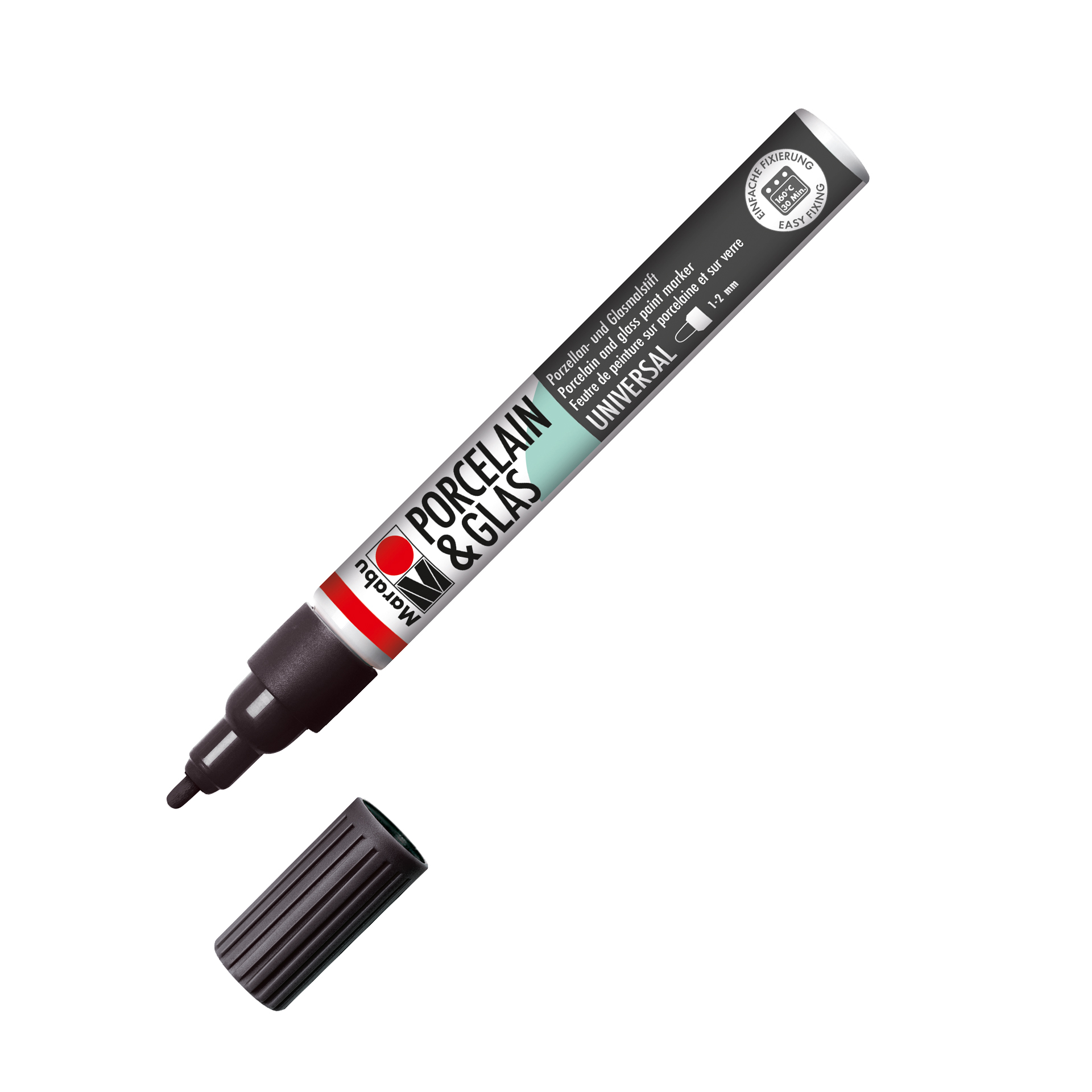 Marabu Маркер за порцелан, 1-2 mm, 225, мандарина | JAR Computers Marabu Маркер за порцелан, 1-2 mm, 225, мандарина