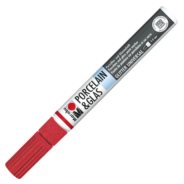 Marabu Маркер за порцелан, 1-2 mm, 532, червен | JAR Computers Marabu Маркер за порцелан, 1-2 mm, 532, червен