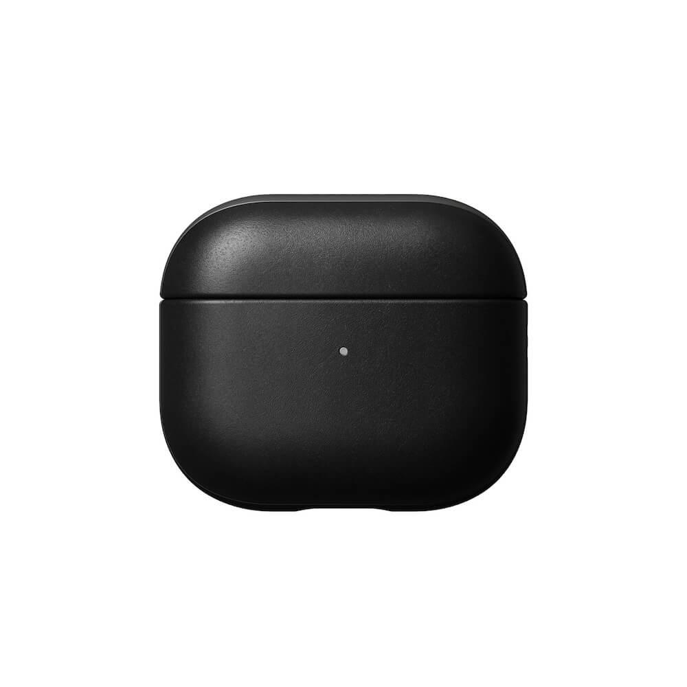 Nomad Modern Horween Leather Case V3 - кожен (естествена кожа) кейс за Apple Airpods 3 (черен)