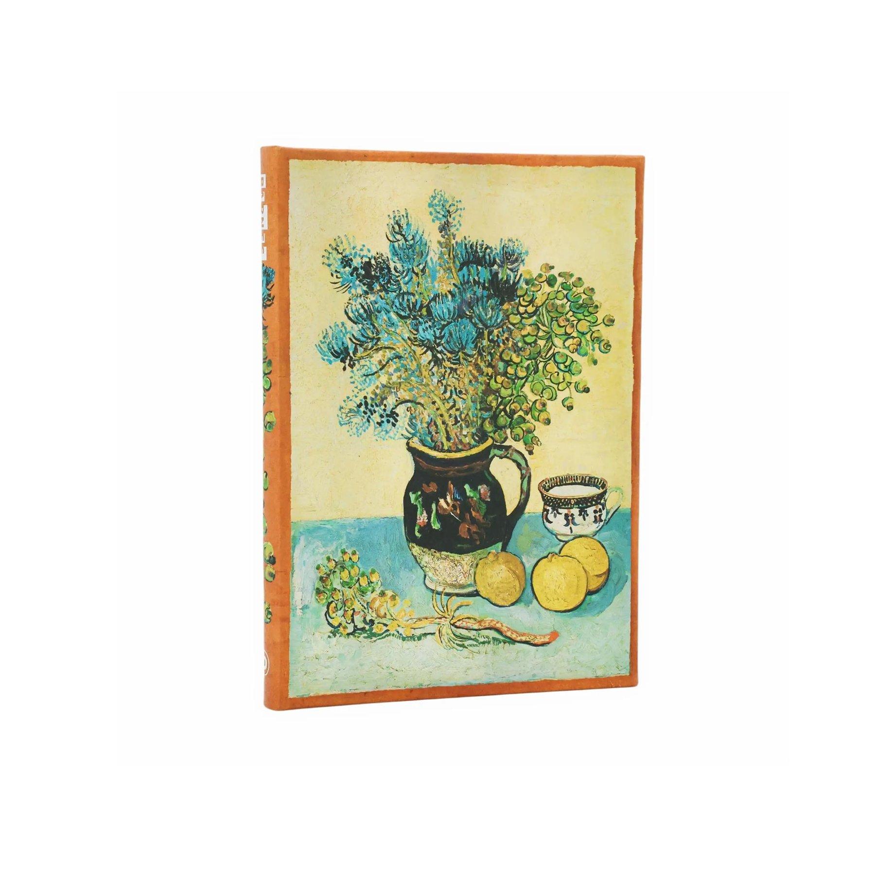 Paperblanks Тефтер Van Gogh's Still Life, Mini, широки редове, твърда корица, 88 листа