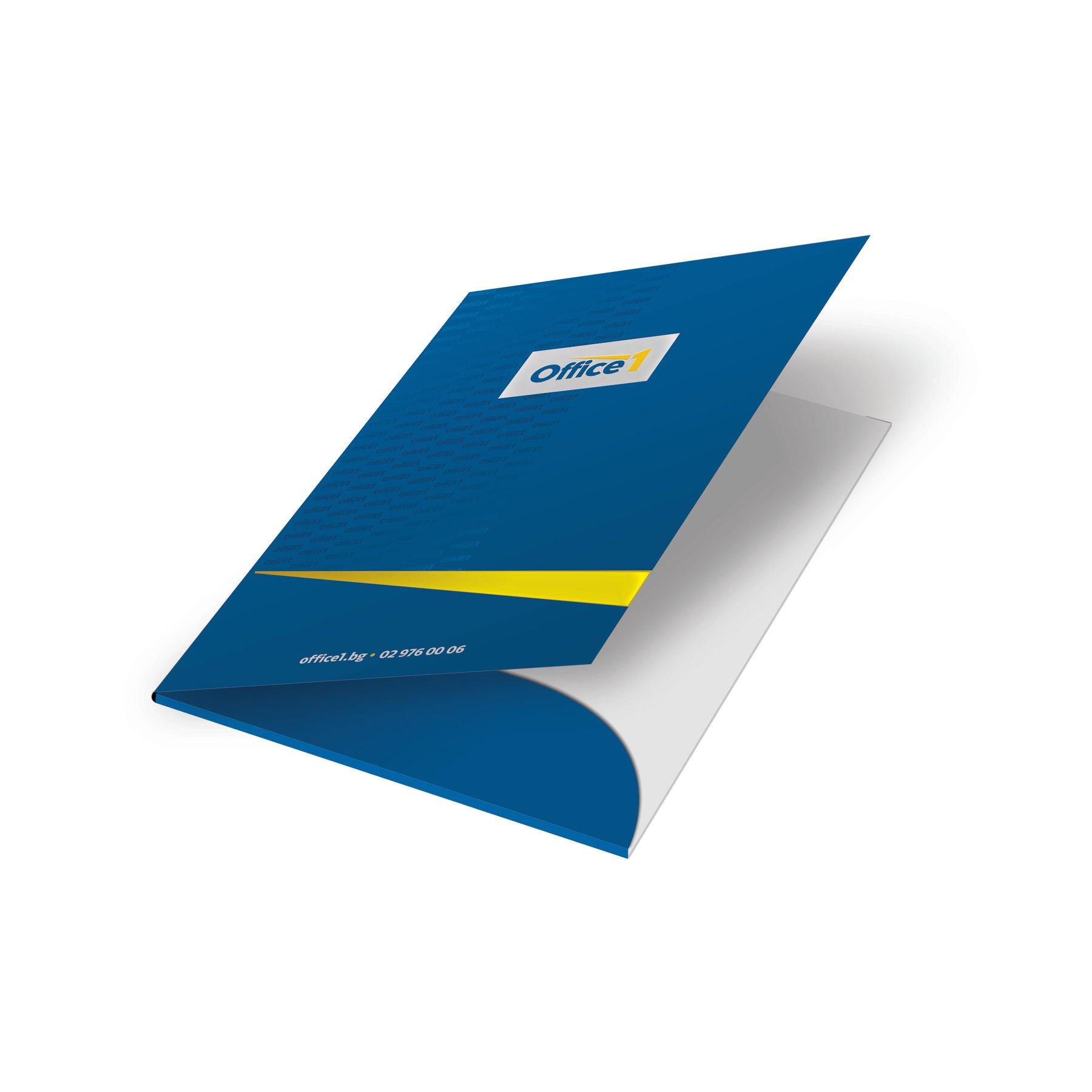 Папка, A4, 300 g/m2, с възможност за персонализация