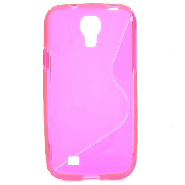 Силиконов калъф за Samsung Galaxy S4 i9500 - S-Line Cover Case (розов-прозрачен) | JAR Computers Силиконов калъф за Samsung Galaxy S4 i9500 - S-Line Cover Case (розов-прозрачен)