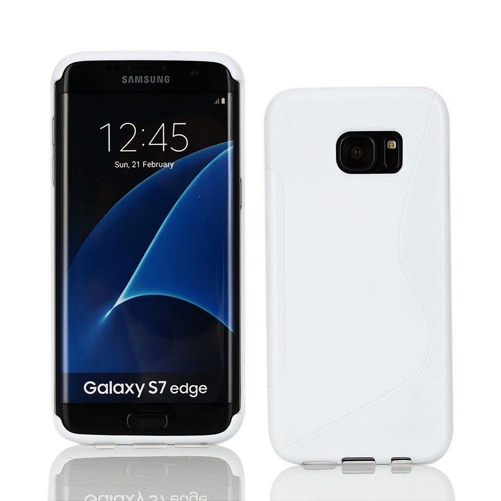 Силиконов (TPU) калъф за Samsung Galaxy S7 Edge - S-Line Cover Case (бял) | JAR Computers Силиконов (TPU) калъф за Samsung Galaxy S7 Edge - S-Line Cover Case (бял)