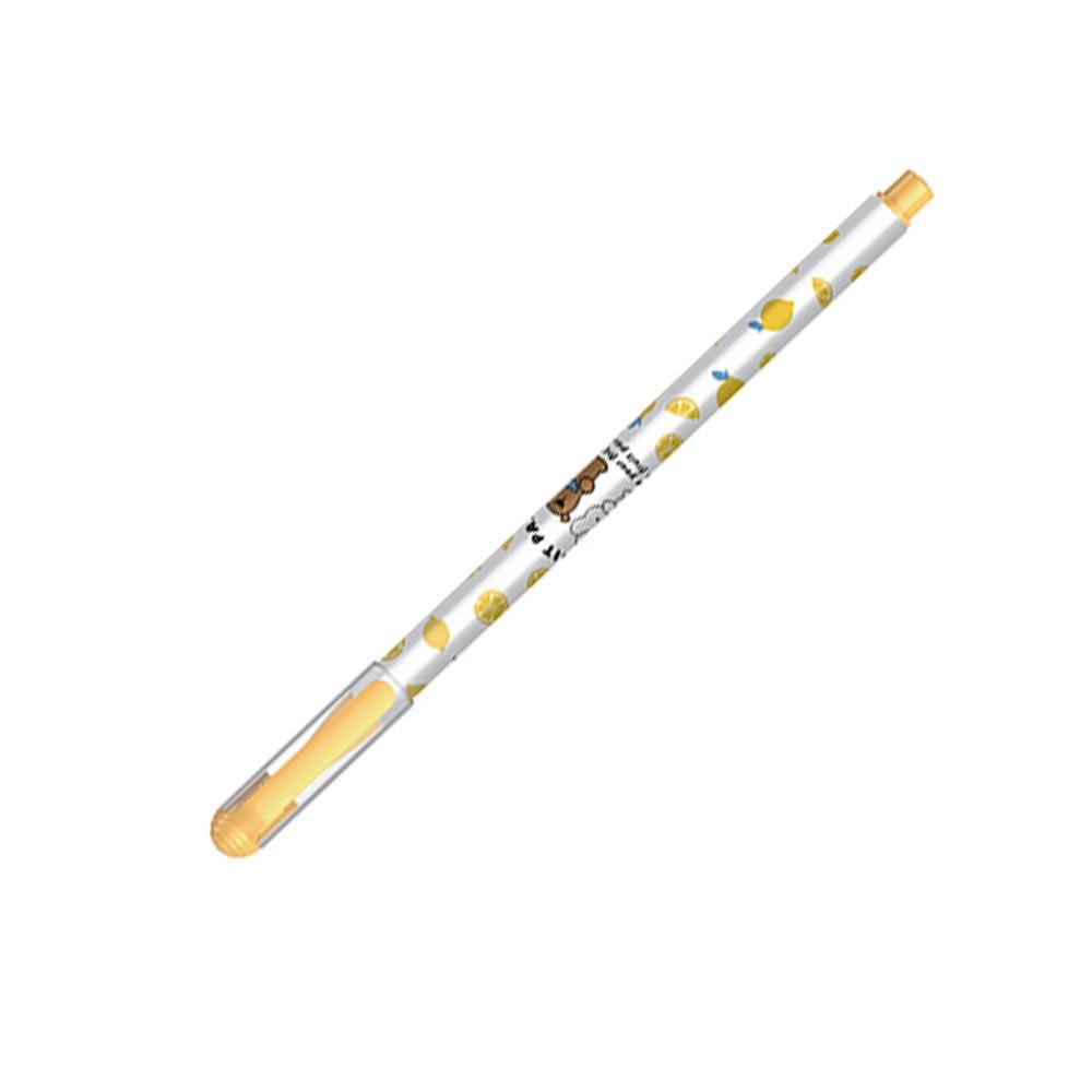 Beifa Гел ролер TA625A-02AY01, 0.7 mm, жълт, синьо мастило | JAR Computers Beifa Гел ролер TA625A-02AY01, 0.7 mm, жълт, синьо мастило