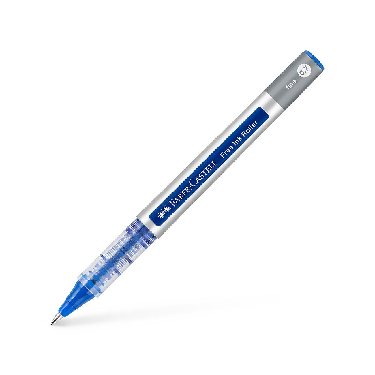 Faber-Castell Ролер Free Ink, 0.7 mm, син