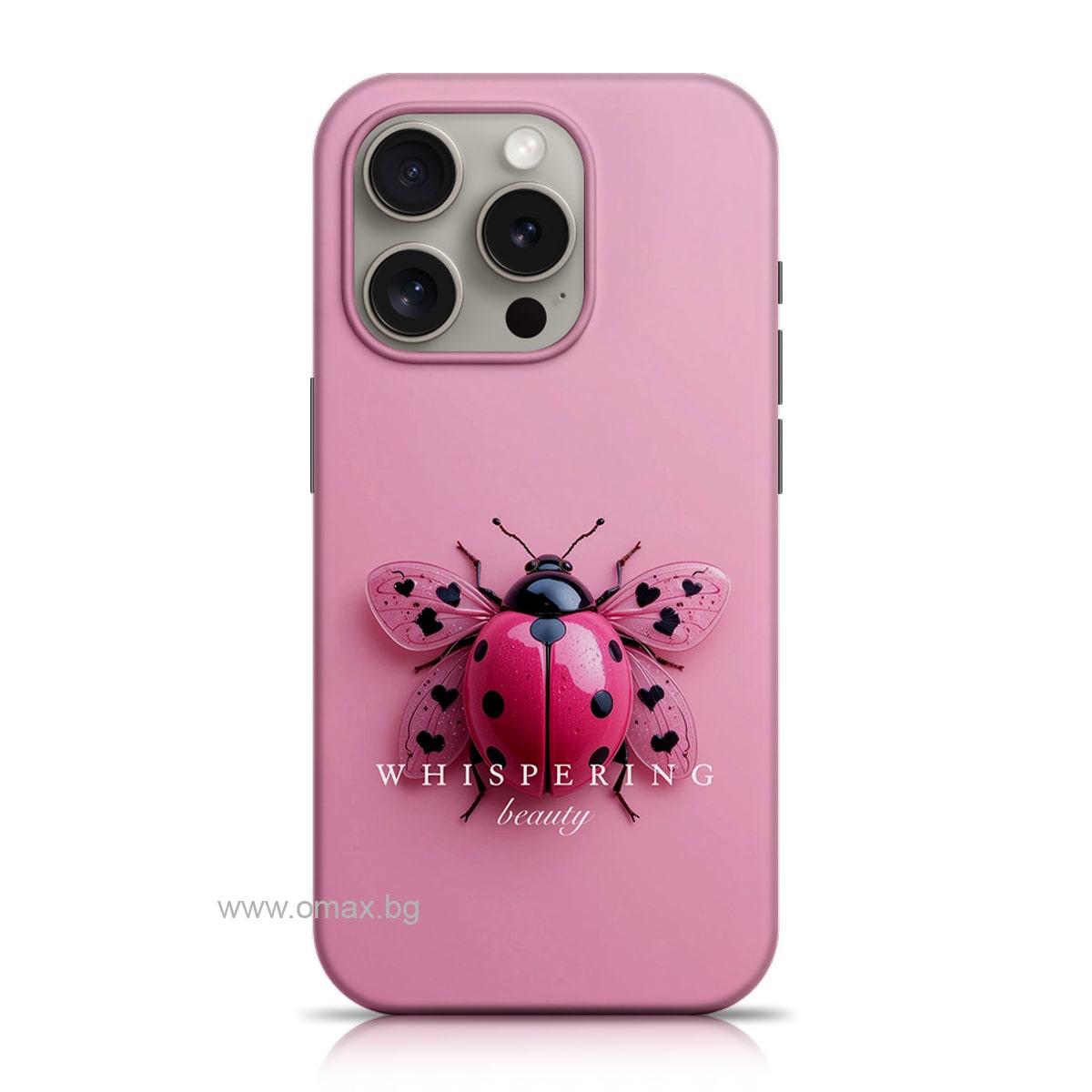 Калъф Chantelle Apple iPhone 16 Pro Max /Beauty/ladybird/ | JAR Computers Калъф Chantelle Apple iPhone 16 Pro Max /Beauty/ladybird/