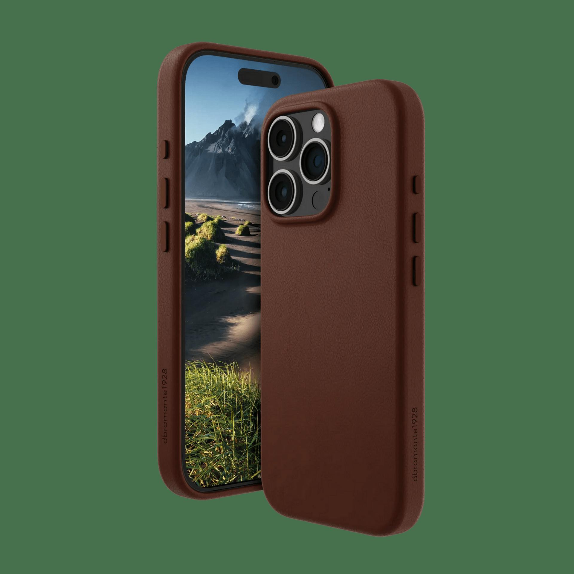 Кожен калъф dbramante1928 Roskilde 2 Magsafe Case Apple iPhone 16 Pro Max, Dark Tan | JAR Computers Кожен калъф dbramante1928 Roskilde 2 Magsafe Case Apple iPhone 16 Pro Max, Dark Tan