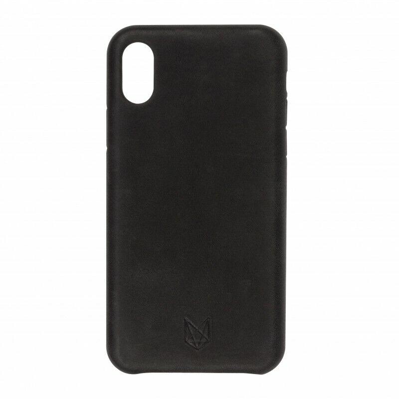 Кожен кейс (естествена кожа) за iPhone XS, iPhone X - Foxwood Genuine Leather Hardshell Case (черен) | JAR Computers Кожен кейс (естествена кожа) за iPhone XS, iPhone X - Foxwood Genuine Leather Hardshell Case (черен)