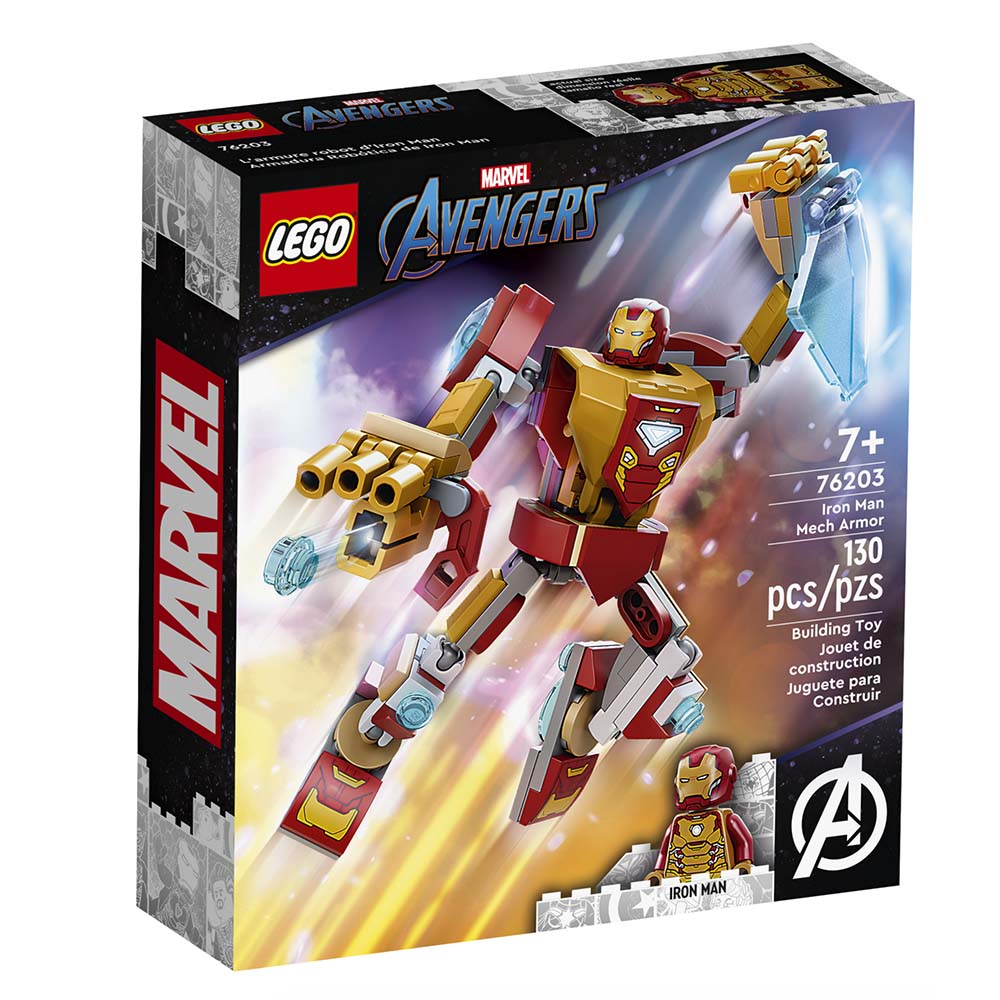 LEGO Marvel S. H. Iron Man Mech Armor | 76203