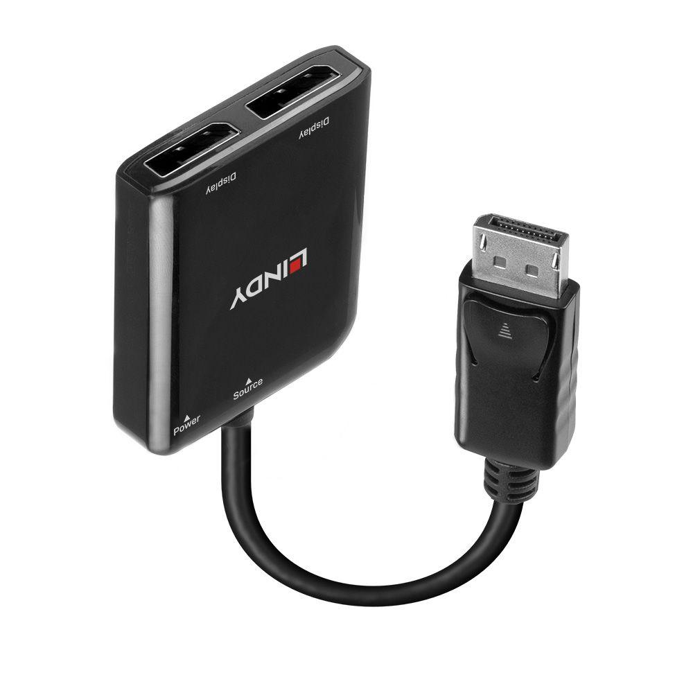 LINDY LNY-38430 :: 2-портов DisplayPort 1.2 MST хъб | JAR Computers LINDY LNY-38430 :: 2-портов DisplayPort 1.2 MST хъб