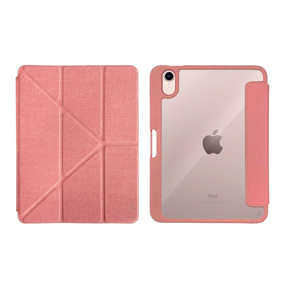 Полиуретанов кейс и поставка с отделение за Apple Pencil за iPad mini 7 (2024), iPad mini 6 (2021) - Torrii Torero Case (розов) | JAR Computers Полиуретанов кейс и поставка с отделение за Apple Pencil за iPad mini 7 (2024), iPad mini 6 (2021) - Torrii Torero Case (розов)