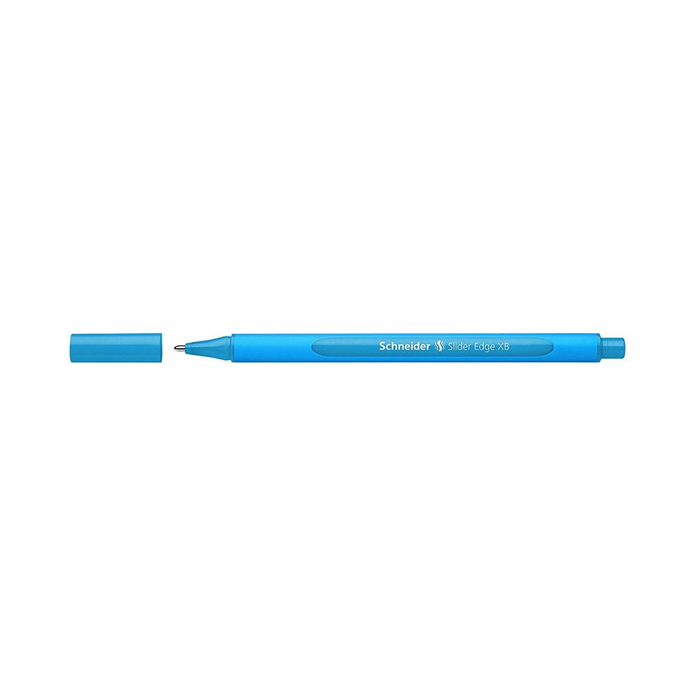 Schneider Slider Edge Ballpoint pen - light blue- XB (152210) (SCHN152210) | JAR Computers Schneider Slider Edge Ballpoint pen - light blue- XB (152210) (SCHN152210)