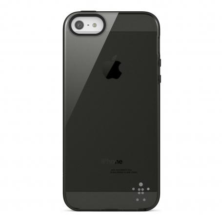 Силиконов калъф за iPhone 5, iPhone 5S, iPhone SE - Belkin Grip Sheer (черен) | JAR Computers Силиконов калъф за iPhone 5, iPhone 5S, iPhone SE - Belkin Grip Sheer (черен)