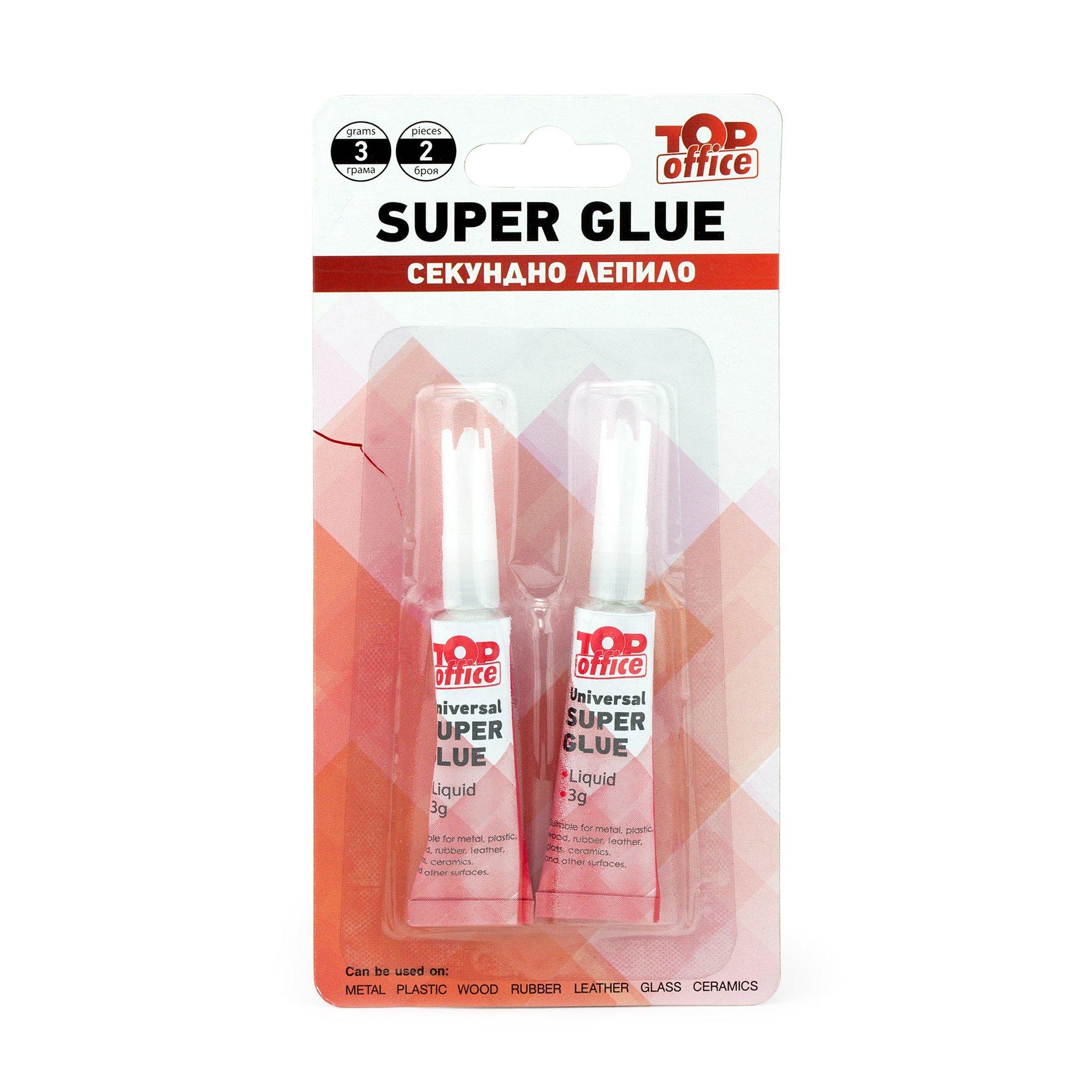 Top Office Секундно лепило, 3 g, 2 броя в блистер | JAR Computers Top Office Секундно лепило, 3 g, 2 броя в блистер