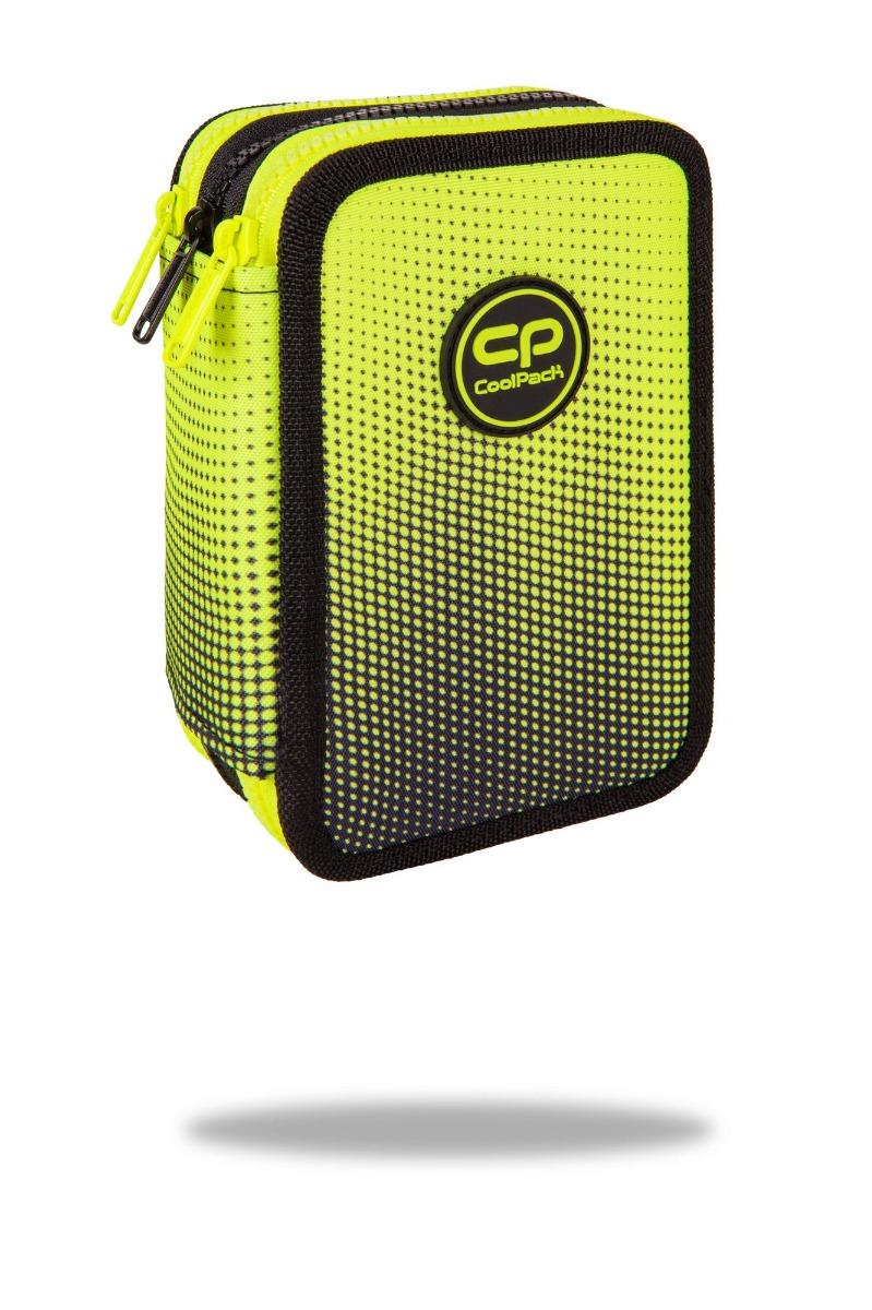 Ученически несесер с пособия COOLPACK - JUMPER 3 - Gradient Lemon