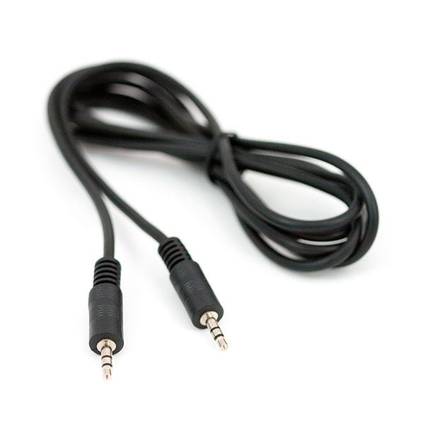 Audio Cable - AUX 3.5 mm към 3.5 mm аудио кабел (два мъжки жака) (100 см) | JAR Computers Audio Cable - AUX 3.5 mm към 3.5 mm аудио кабел (два мъжки жака) (100 см)