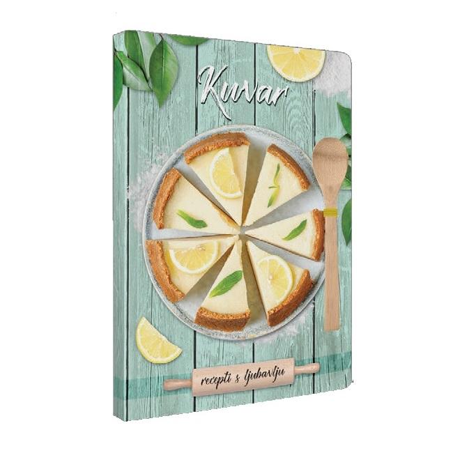 Бележник за рецепти LASTVA Retro Cookbook Desserts с малка дървена лъжица, B5, 170х240 мм, 72 л. | JAR Computers Бележник за рецепти LASTVA Retro Cookbook Desserts с малка дървена лъжица, B5, 170х240 мм, 72 л.