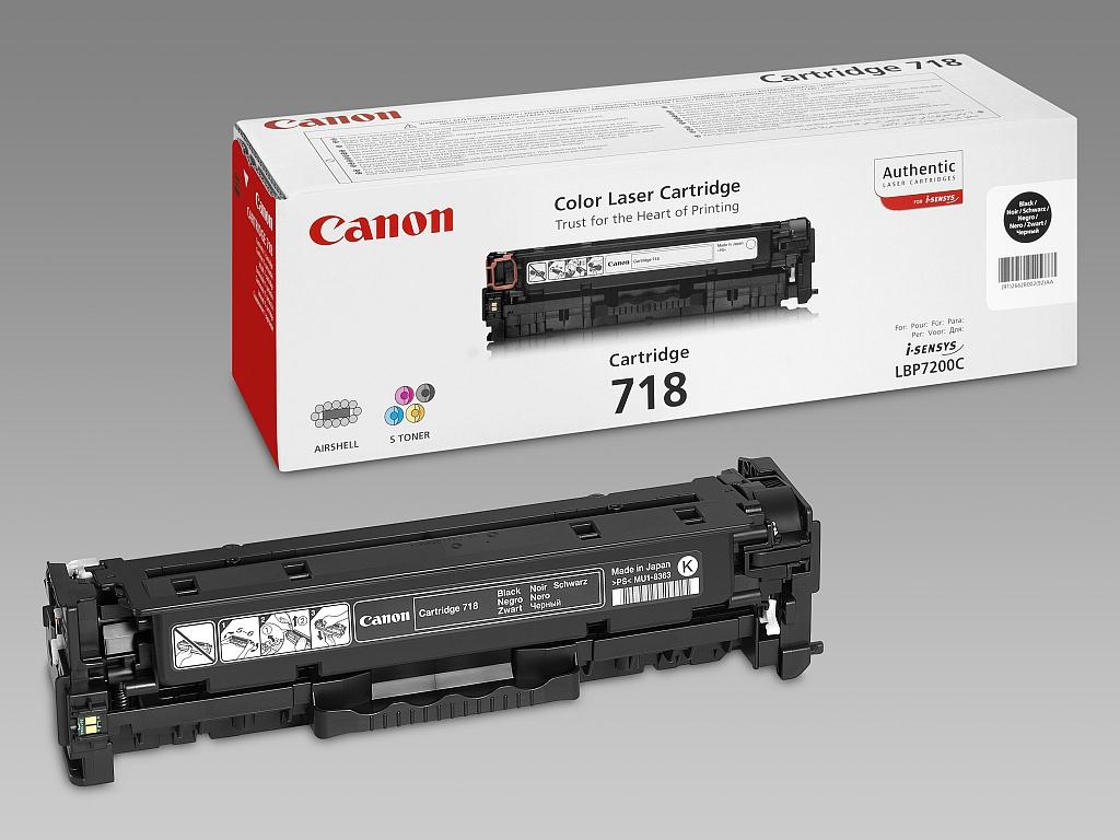 Canon Cartridge 718 оригинална тонер касета (черна)