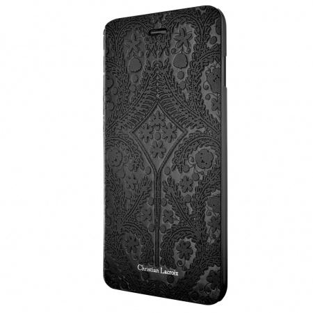 Дизайнерски луксозен калъф за iPhone 6 Plus, iPhone 6S Plus - Christian Lacroix Folio Case Paseo Collection (черен) | JAR Computers Дизайнерски луксозен калъф за iPhone 6 Plus, iPhone 6S Plus - Christian Lacroix Folio Case Paseo Collection (черен)