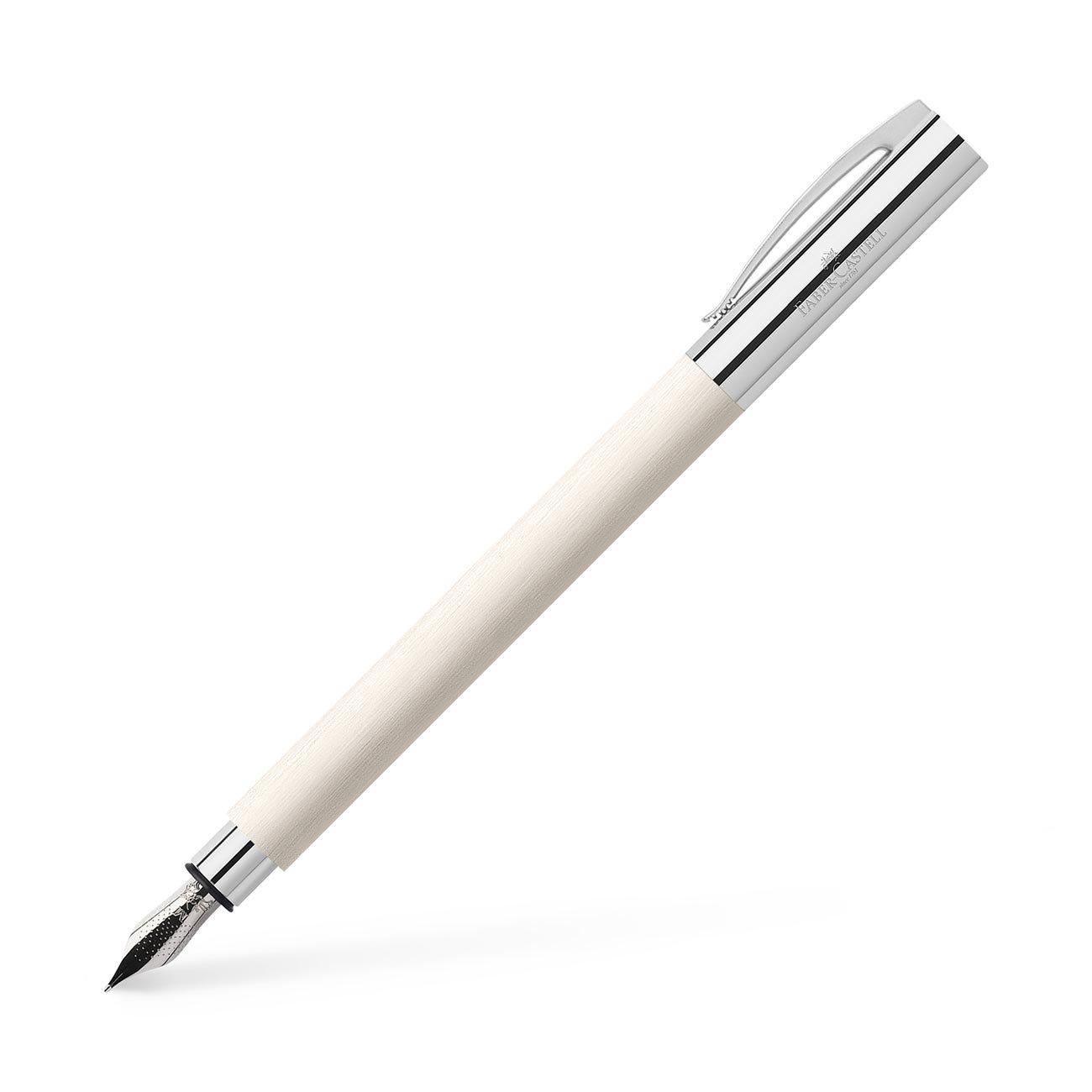 Faber-Castell Писалка Ambition, M, кинематографично-бяла