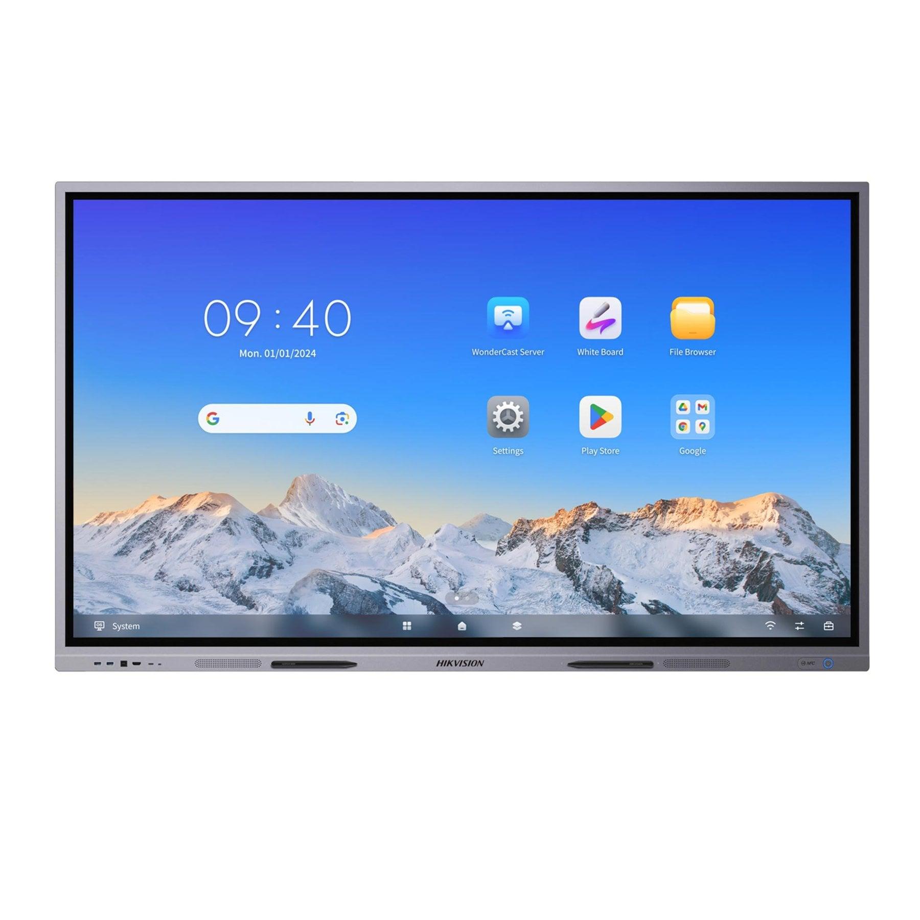 Интерактивен дисплей Hikvision DS-D5C75RB/A, 75'', NFC, EDLA, DLED, 400 cd/m2, 60 Hz | JAR Computers Интерактивен дисплей Hikvision DS-D5C75RB/A, 75'', NFC, EDLA, DLED, 400 cd/m2, 60 Hz