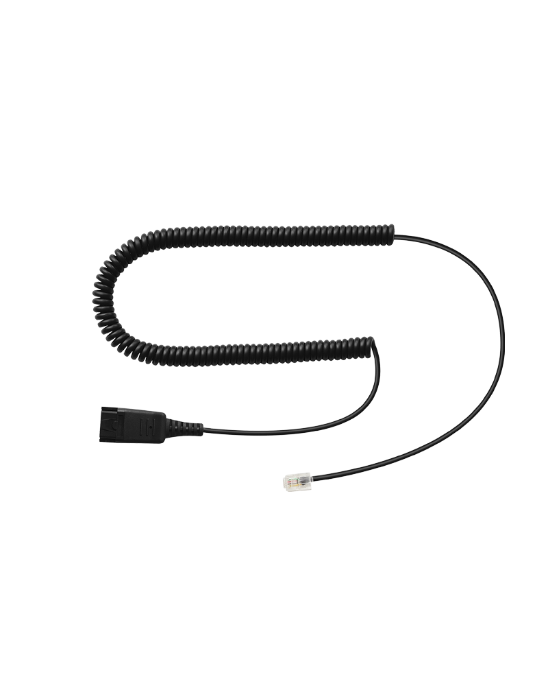Кабел Addasound DN1008 QD - RJ9 - Yealink, Snom, Grandstream | JAR Computers Кабел Addasound DN1008 QD - RJ9 - Yealink, Snom, Grandstream