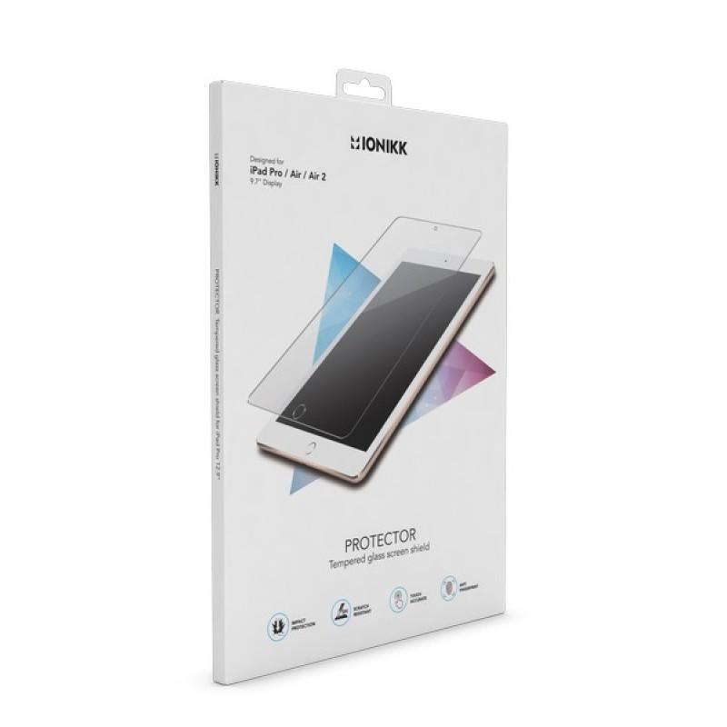 Калено стъклено защитно покритие за дисплея на iPad Air 2, iPad Pro 9.7, iPad Air - IONIKK Tempered Glass Screen Protector (прозрачен) | JAR Computers Калено стъклено защитно покритие за дисплея на iPad Air 2, iPad Pro 9.7, iPad Air - IONIKK Tempered Glass Screen Protector (прозрачен)