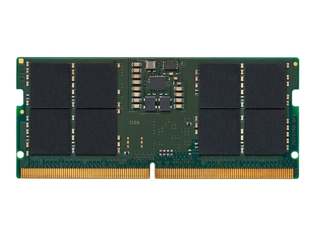 KINGSTON 32GB 5200MT/s DDR5 Non-ECC CL42 SODIMM Kit of 2 1Rx8 | JAR Computers KINGSTON 32GB 5200MT/s DDR5 Non-ECC CL42 SODIMM Kit of 2 1Rx8