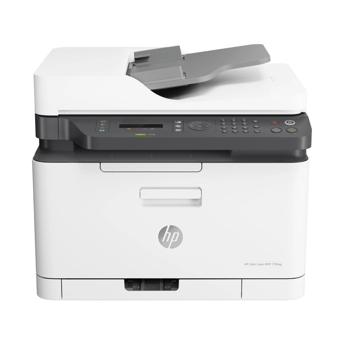 Лазерно мултифункционално устройство HP Color LaserJet Pro MFP 179fnw, безжично, цветно, А4 | JAR Computers Лазерно мултифункционално устройство HP Color LaserJet Pro MFP 179fnw, безжично, цветно, А4