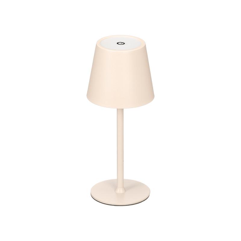 Настолна лампа Giftdecor, LED, метална, USB, бежова | JAR Computers Настолна лампа Giftdecor, LED, метална, USB, бежова