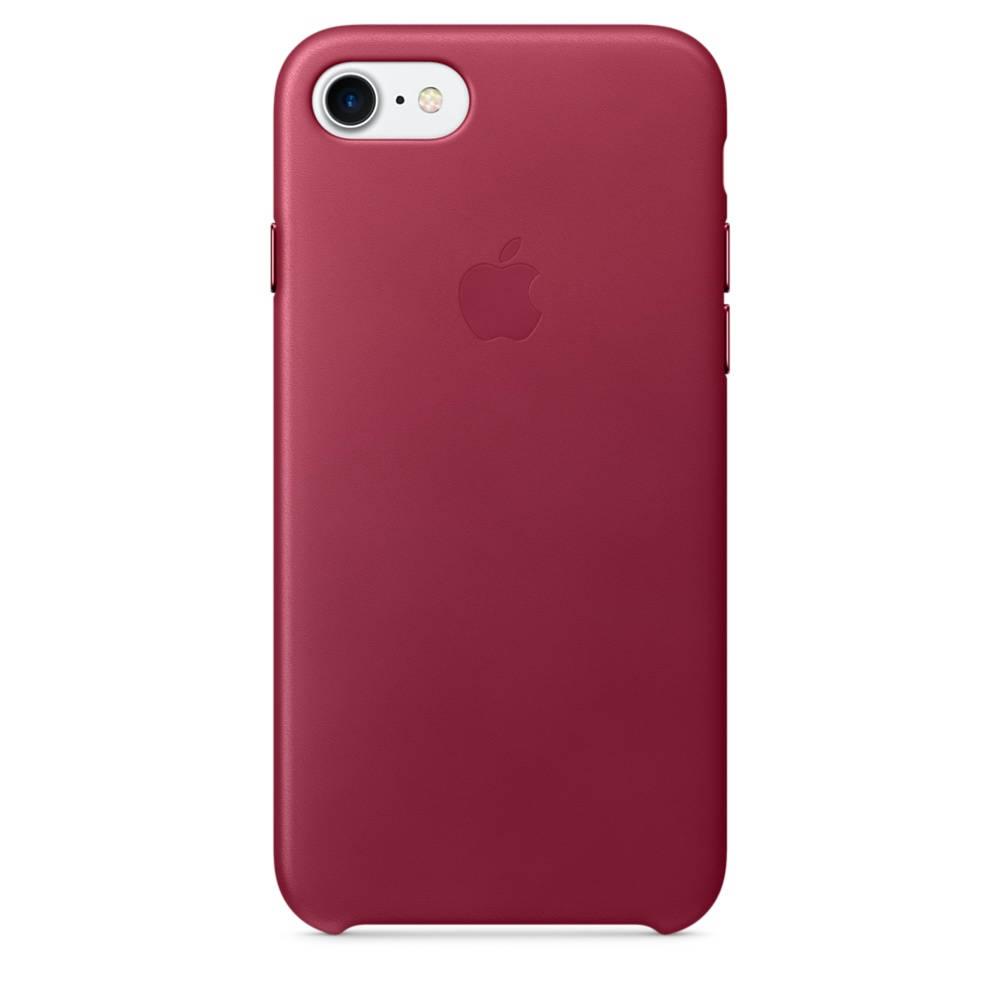 Оригинален кожен кейс (естествена кожа) за iPhone 8, iPhone 7 - Apple iPhone Leather Case (светлочервен) | JAR Computers Оригинален кожен кейс (естествена кожа) за iPhone 8, iPhone 7 - Apple iPhone Leather Case (светлочервен)