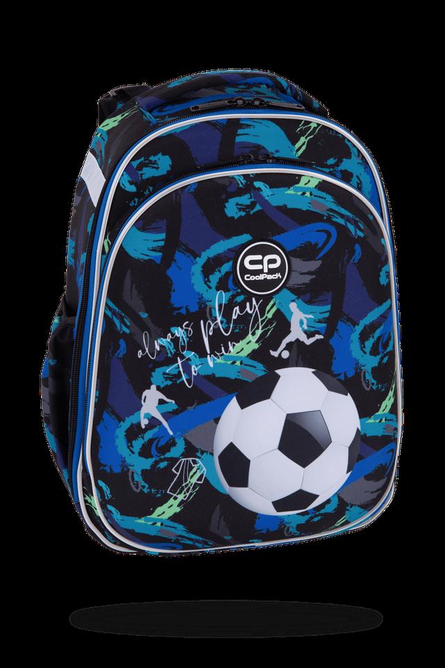 Ученическа раница Coolpack - Turtle - FOOTBALL NAVY