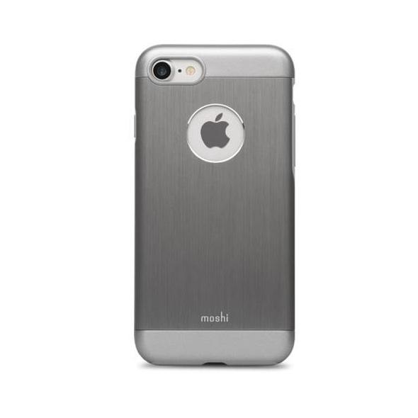 Удароустойчив алуминиев кейс за iPhone SE (2022), iPhone SE (2020), iPhone 8, iPhone 7 - Moshi iGlaze Armour (тъмносив) | JAR Computers Удароустойчив алуминиев кейс за iPhone SE (2022), iPhone SE (2020), iPhone 8, iPhone 7 - Moshi iGlaze Armour (тъмносив)