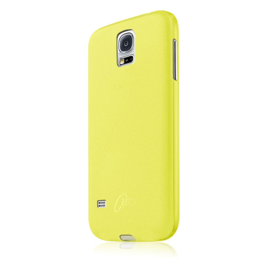 Ултра-тънък (0.30 mm) кейс за Samsung Galaxy S5 SM-G900, Samsung Galaxy S5 Neo - Itskins Zero.3 Case (жълт) | JAR Computers Ултра-тънък (0.30 mm) кейс за Samsung Galaxy S5 SM-G900, Samsung Galaxy S5 Neo - Itskins Zero.3 Case (жълт)
