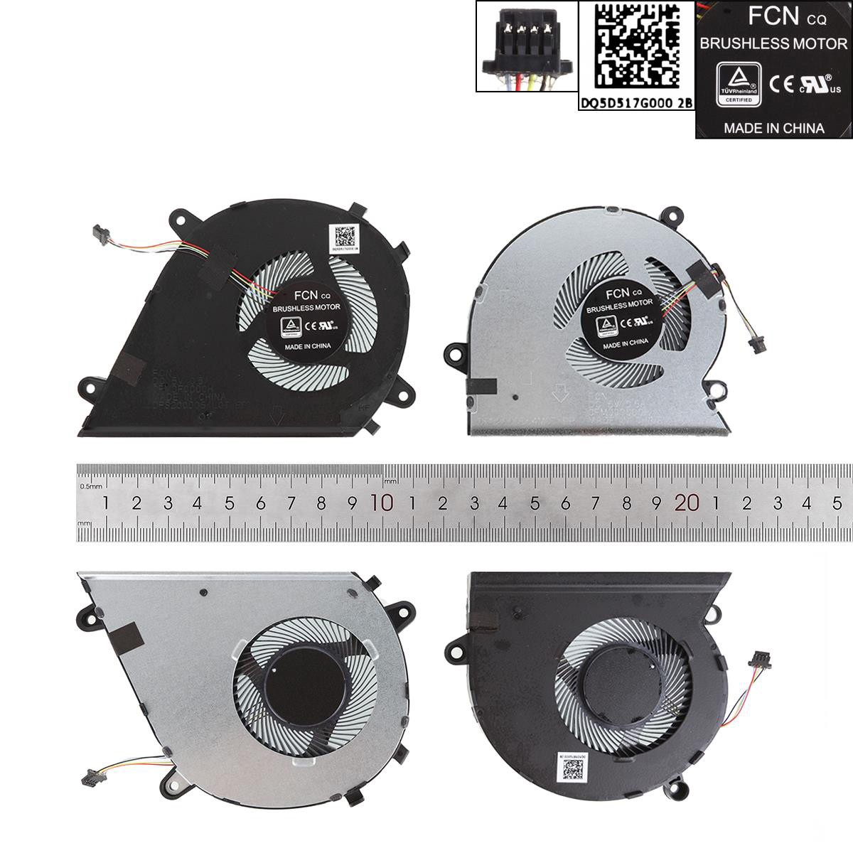 Вентилатор за лаптоп (CPU + GPU Fan) Asus Mars 15 VX60GT GT9750 K571 X571G VX60G  (L+R) | JAR Computers Вентилатор за лаптоп (CPU + GPU Fan) Asus Mars 15 VX60GT GT9750 K571 X571G VX60G  (L+R)