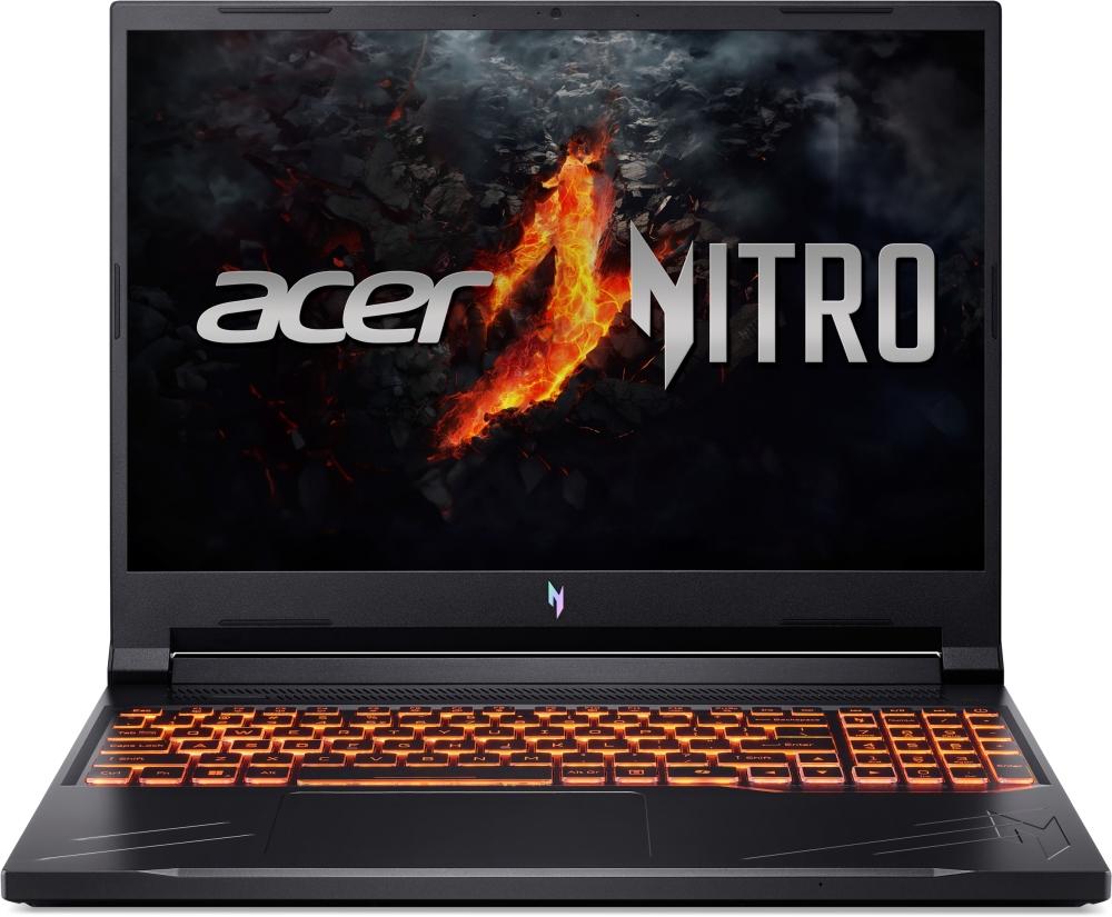 Acer Nitro 16, ANV16-71-76BW, Intel Core i7-14650HX (up to 5.2GHz, 30MB), 16" FHD IPS up to 165Hz SlimBezel, 16GB DDR5 (1 slot free), 512GB PCIe NVMe SSD, GeForce RTX 4050 6GB GDDR6, Wi-Fi 6 AX201+BT5.1, Killer E2650, HD Cam, KB Backlight, No OS, Black