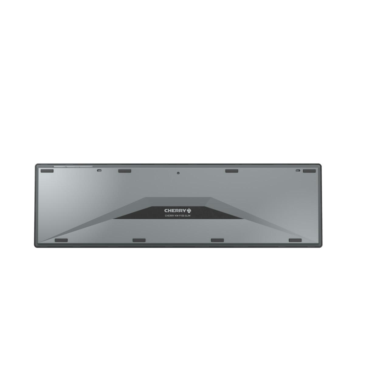 CHERRY KW 9100 SLIM клавиатура Универсален RF Wireless + Bluetooth QWERTY Английски Черен