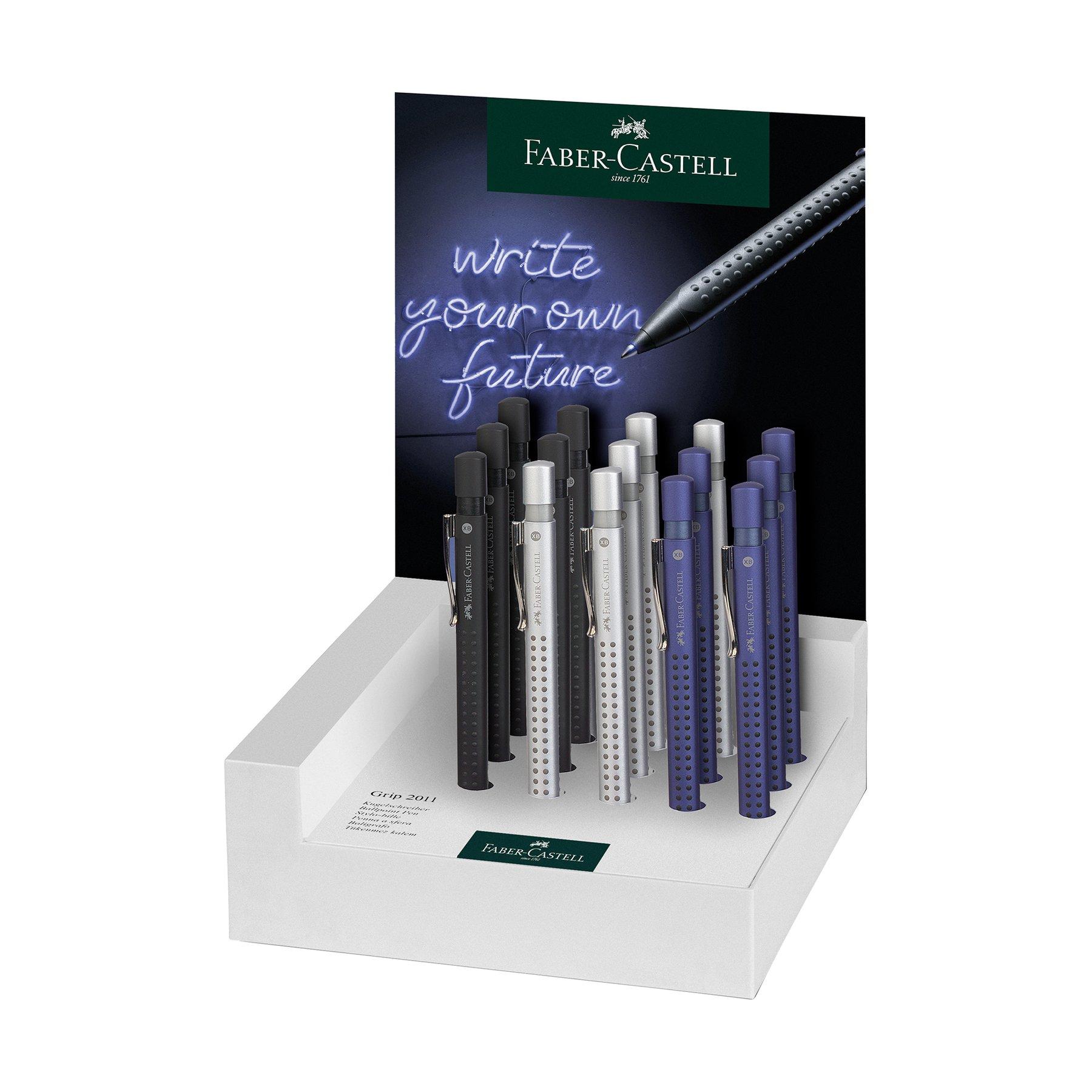 Faber-Castell Химикалка Grip 2011, XB, 15 броя в дисплей | JAR Computers Faber-Castell Химикалка Grip 2011, XB, 15 броя в дисплей