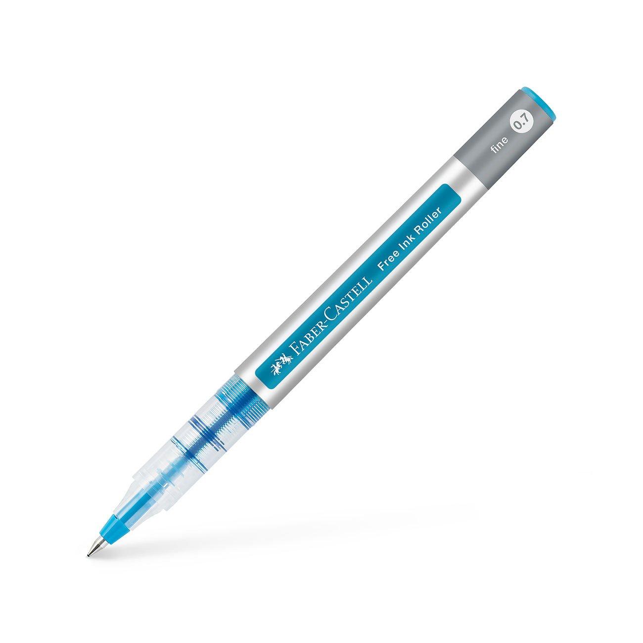 Faber-Castell Ролер Free Ink, 0.7 mm, светлосин