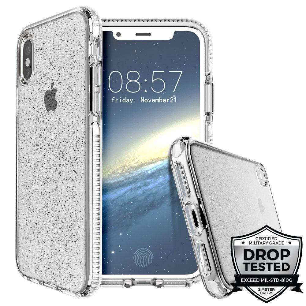 Хибриден кейс с висока степен на защита за iPhone XS, iPhone X - Prodigee SuperStar Case (прозрачен) | JAR Computers Хибриден кейс с висока степен на защита за iPhone XS, iPhone X - Prodigee SuperStar Case (прозрачен)