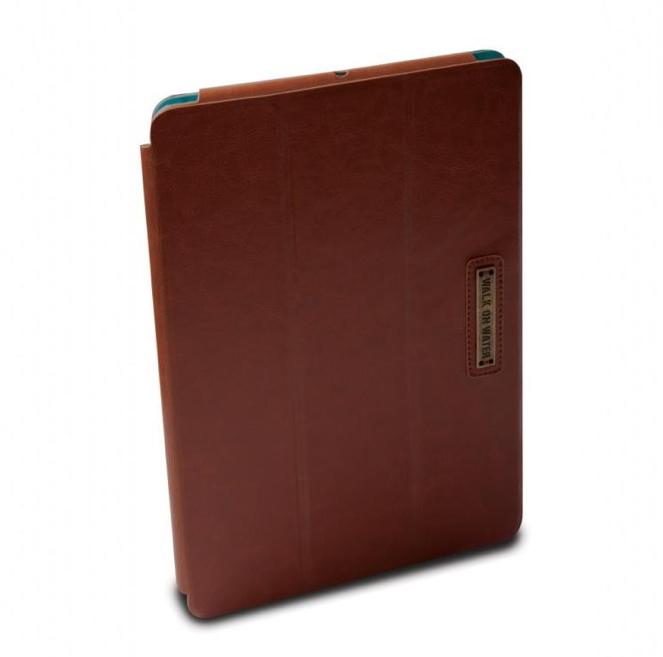 Кожен калъф и поставка за iPad Air, iPad 5 (2017) - Walk On Water Bogart Case (кафяв) | JAR Computers Кожен калъф и поставка за iPad Air, iPad 5 (2017) - Walk On Water Bogart Case (кафяв)