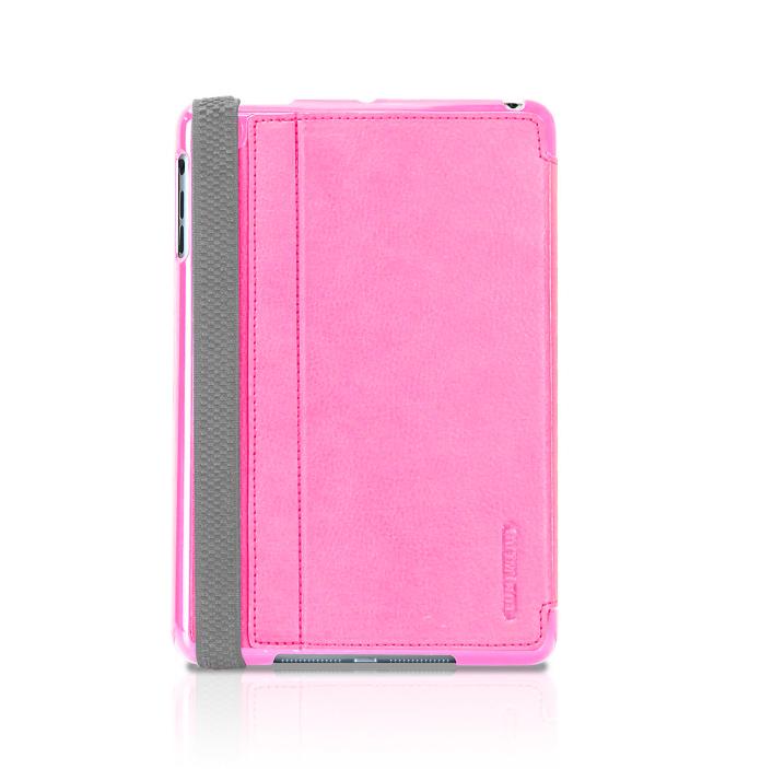 Кожен калъф и стойка за iPad Mini, iPad mini 2, iPad mini 3 - Tunewear Tunefolio Classic (розов) | JAR Computers Кожен калъф и стойка за iPad Mini, iPad mini 2, iPad mini 3 - Tunewear Tunefolio Classic (розов)