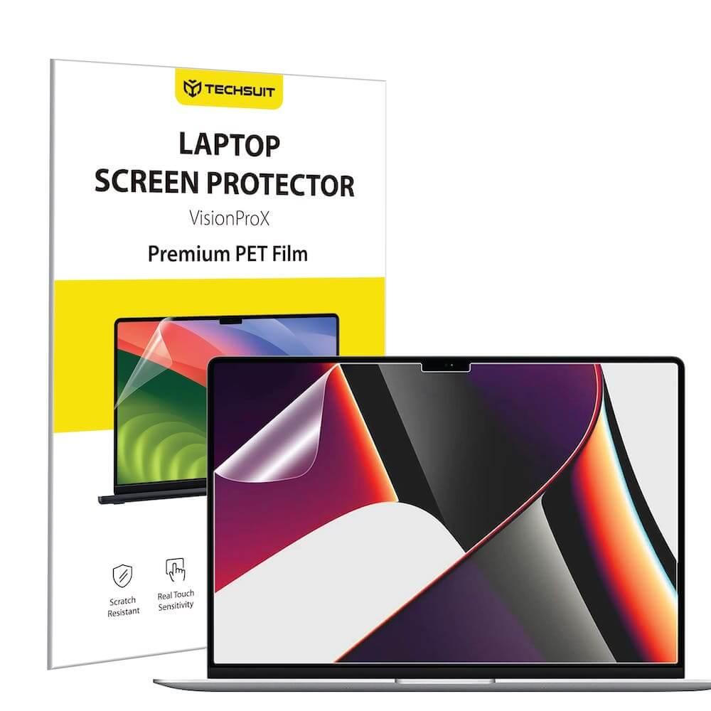 Матирано защитно покритие за дисплея на Macbook Pro 16 (2021-2024) - Techsuit VisionProX Matte Anti-Blue Light Screen Protector (прозрачен) | JAR Computers Матирано защитно покритие за дисплея на Macbook Pro 16 (2021-2024) - Techsuit VisionProX Matte Anti-Blue Light Screen Protector (прозрачен)