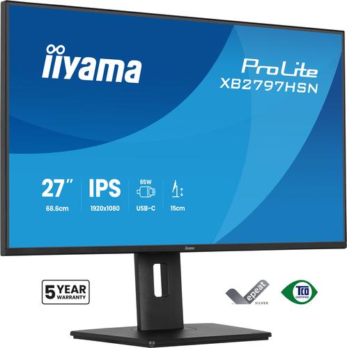 Монитор IIYAMA XB2797HSN-B1 27IN | JAR Computers Монитор IIYAMA XB2797HSN-B1 27IN