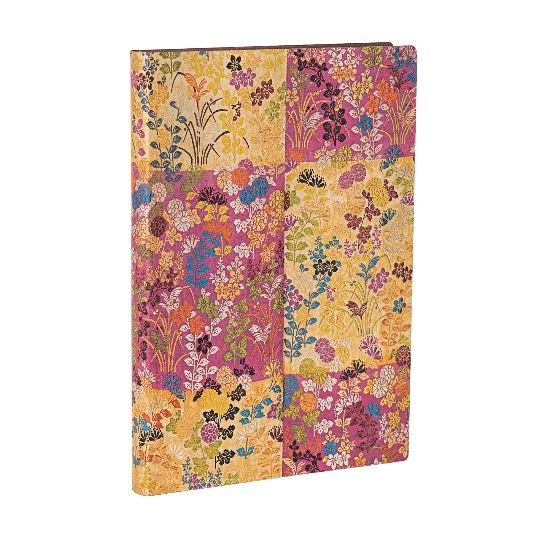 Paperblanks Тефтер Kara-Ori Pink, Midi, нелиниран, мека корица, 88 листа | JAR Computers Paperblanks Тефтер Kara-Ori Pink, Midi, нелиниран, мека корица, 88 листа