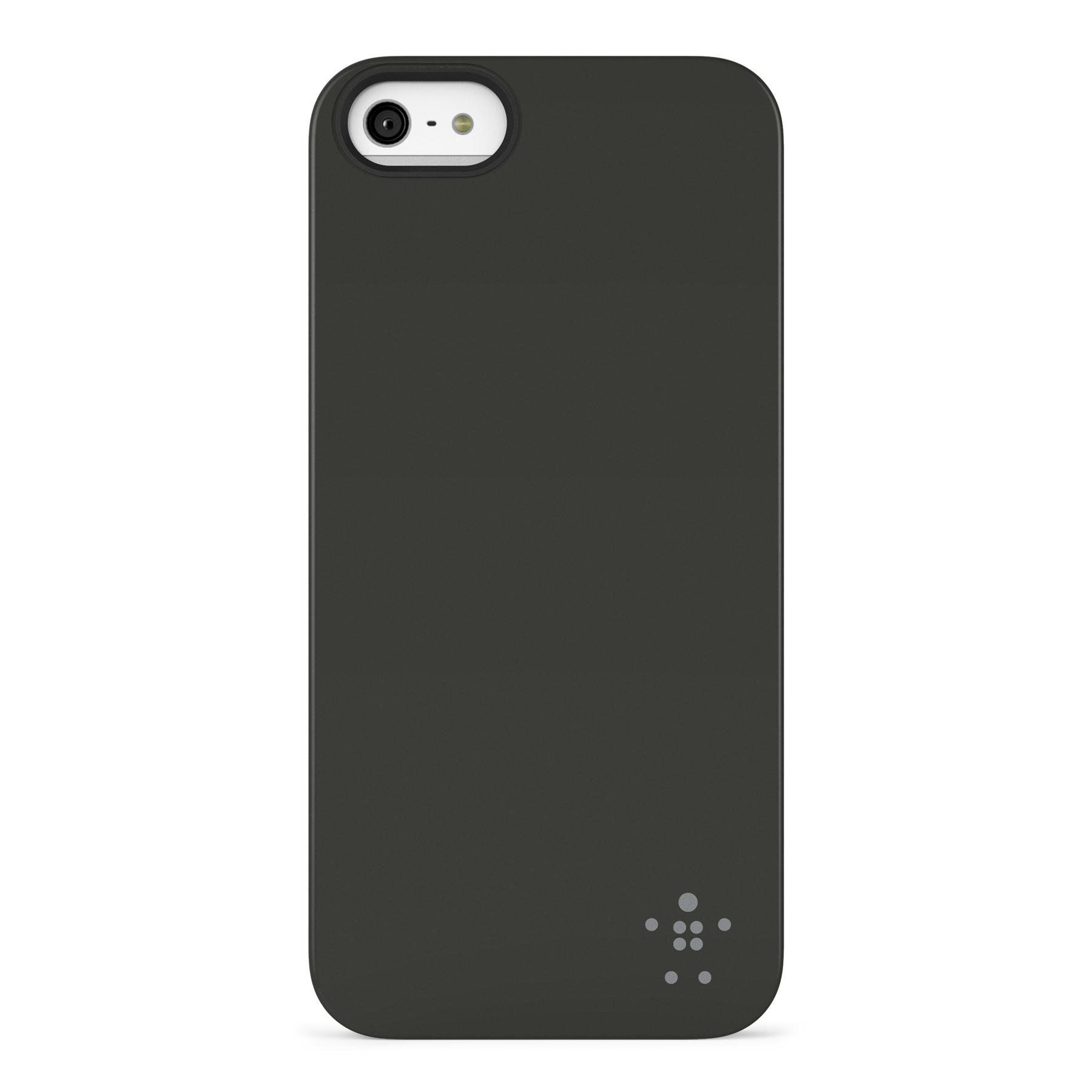 Поликарбонатов кейс за iPhone 5, iPhone 5S, iPhone SE - Belkin Shield Matte (черен) | JAR Computers Поликарбонатов кейс за iPhone 5, iPhone 5S, iPhone SE - Belkin Shield Matte (черен)